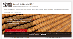Desktop Screenshot of loteriadenavidad.com